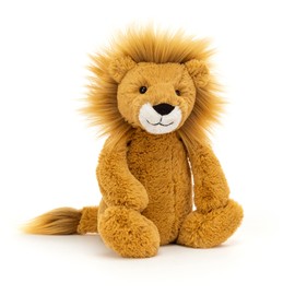 Jellycat Bashful Lion Stuffed Animal, Medium 12 inches - Big Cat Plush Toy - Classic Children's Gift