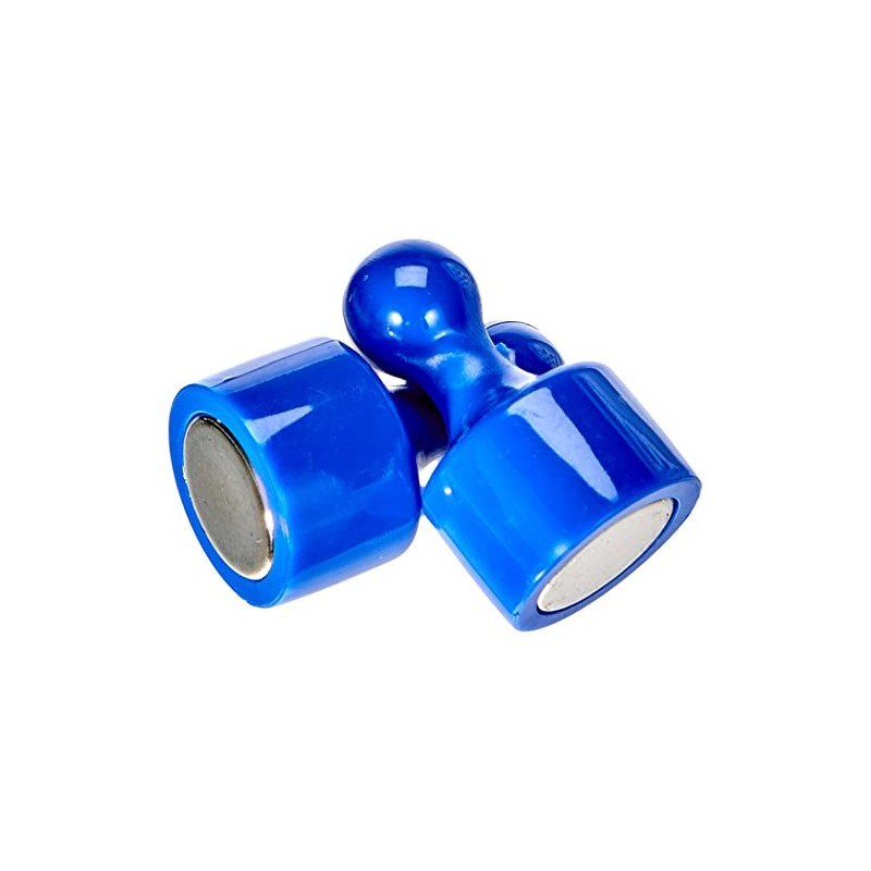 Blue Skittle Magnet for Fridge, Office, Whiteboard, Noticeboard, Filing Cabinet