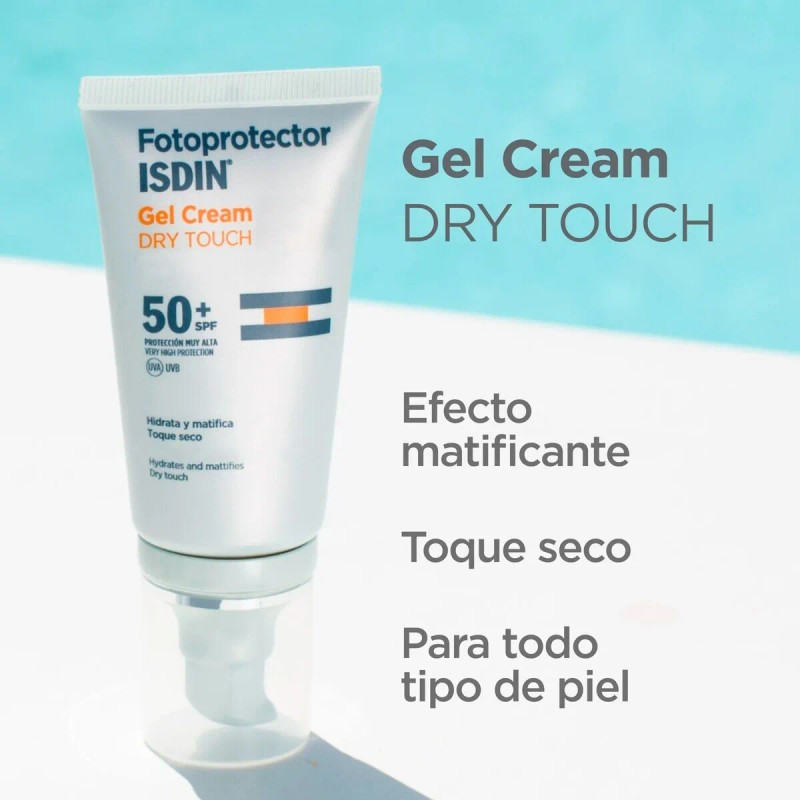 Isdin Fotoprotector Gel Crema Dry Touch Spf 50+ 50 Ml