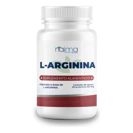 L-Arginina Naíma 1000 mg de 100 Cápsulas para Rendimiento y Circulación