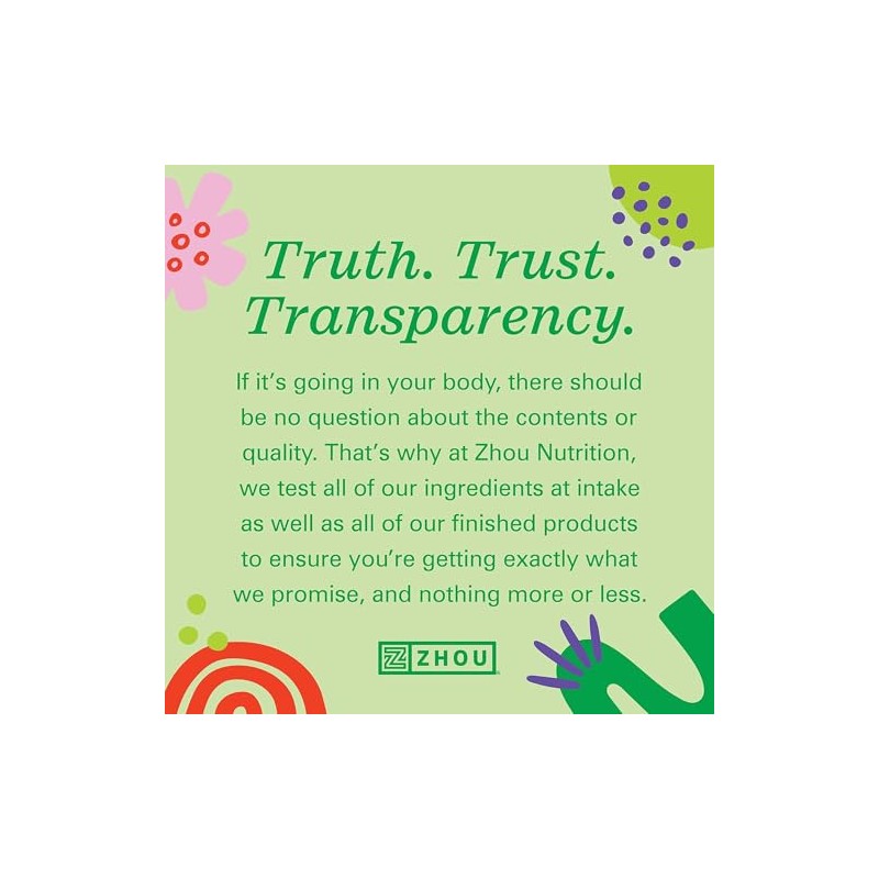 Zhou Nutrition Nitric Oxide With Arginine Citrulline Malate Aakg And