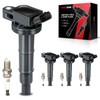Torchbeam Set of 4 UF333 Ignition Coil Packs and Double