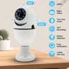 YnGia Light Bulb Camera 1080p Home Security Camera Wireless WiFi
