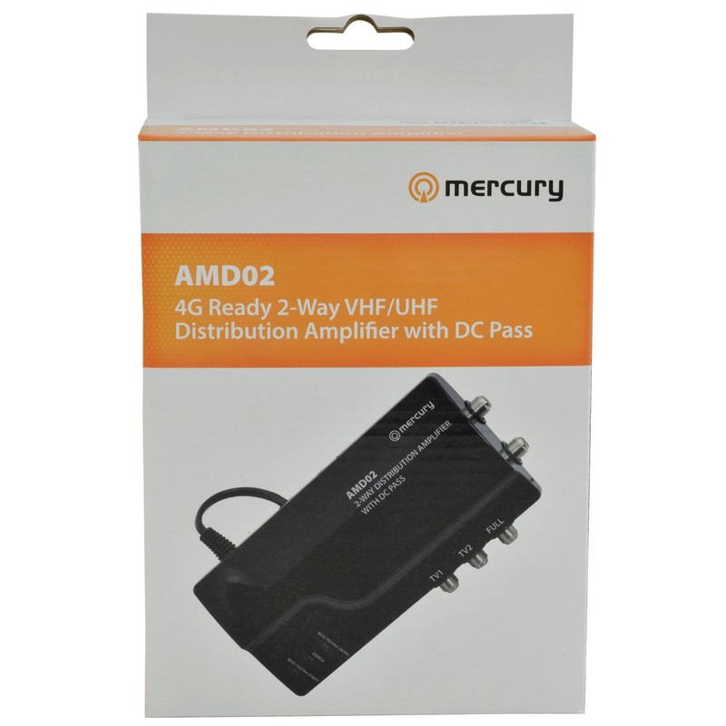 Professional TV Booster - 2 Way