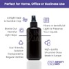 Infinity Jars 200 Ml (6.7 fl oz) Black Ultraviolet Glass