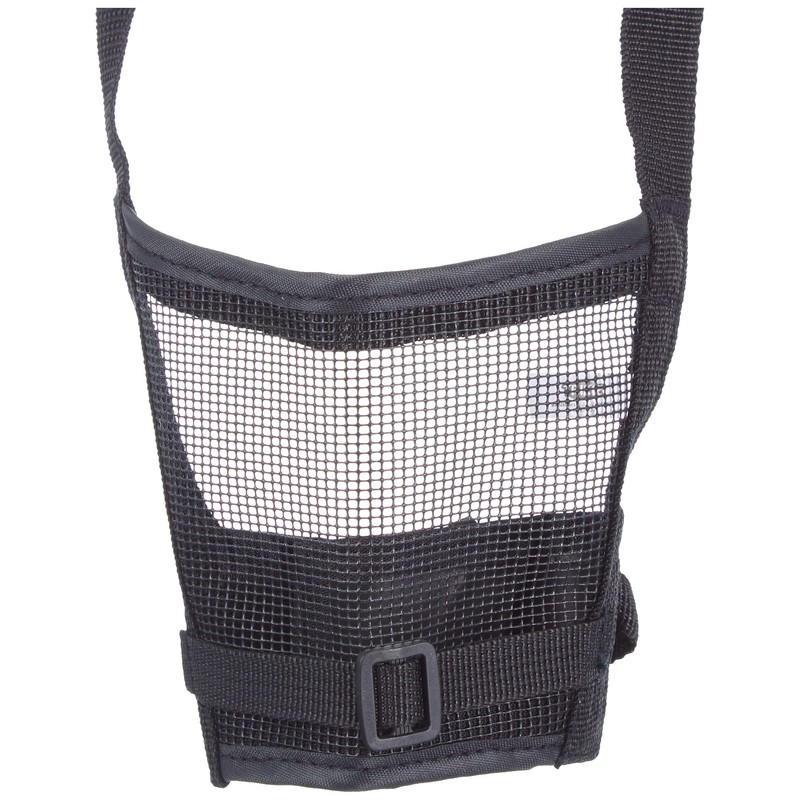 Trixie Muzzle with Mesh Insert Black, m