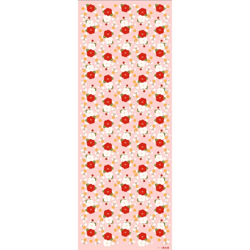 Hamamonyo Tenugui, Celebration Camellia