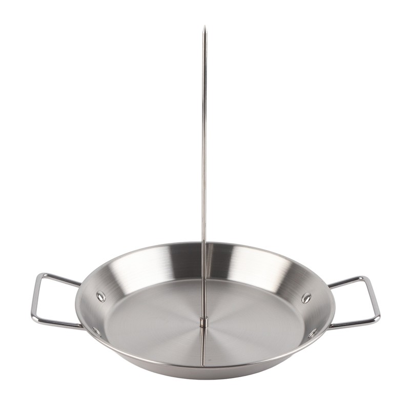 Vertical Skewer for Grill Brazilian Vertical Spit Stand Stainless Steel