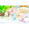 HOMICO 40 Pieces Tiny Squid Luminous Mini Resin Sea Animals