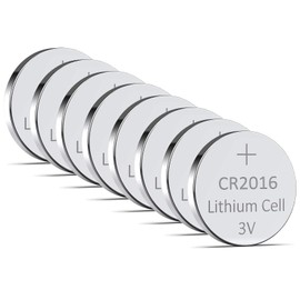 Synergy Digital Car Key Remote Batteries, Compatible with Scion iQ (2014) Car Key Remote, (Lithium, 3V, 150mAh) Ultra High Capacity - Pack of 8 Batteries