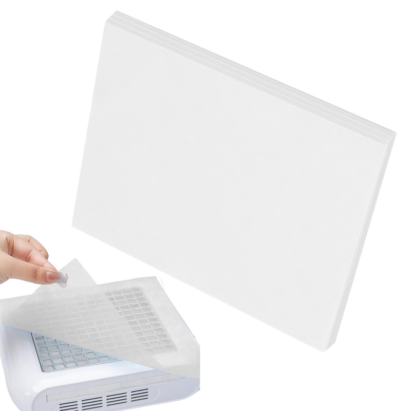 Nail Paper Sheets - 100piece Nail Fan Dust Collector |