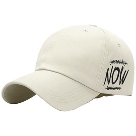White Fang CA790 Logo, English Letter Cap, Hat, Outdoor, Fishing, Golf, Women's, Men's, beige