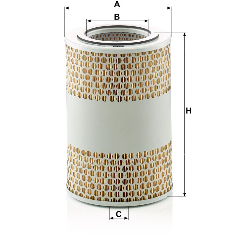 MANN-FILTER C 15 124/4 Air Filter - for Off-Highway Applications