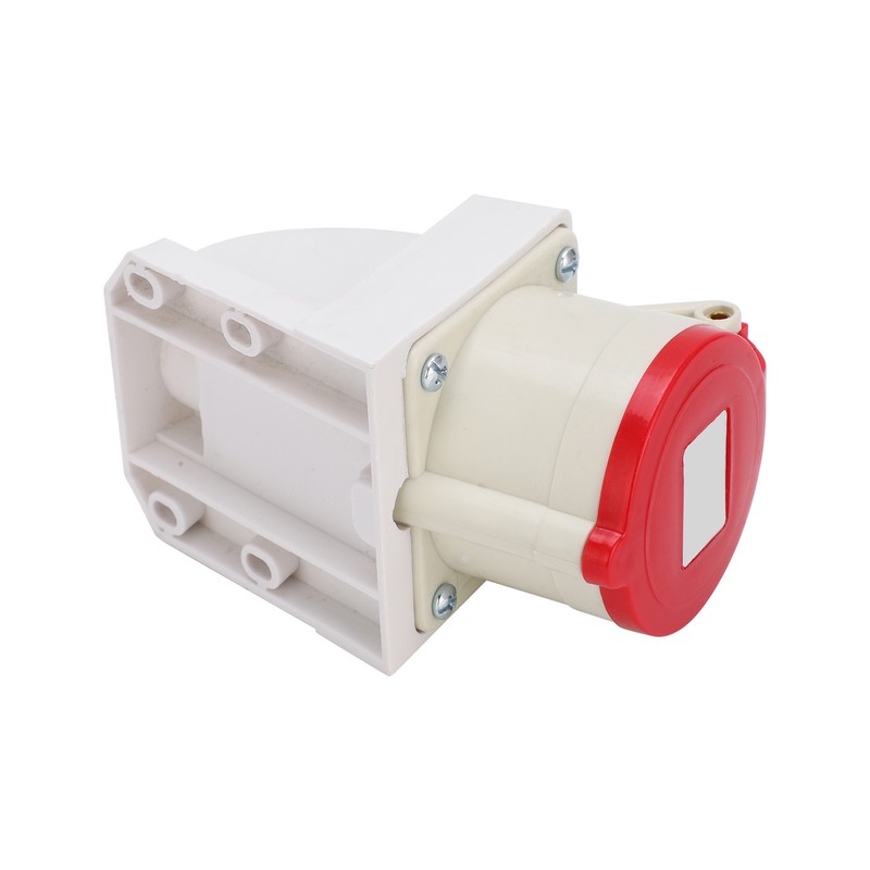 2pcs 4Pin Industrial Socket 32A 3 Phase IP67 Waterproof Insulated