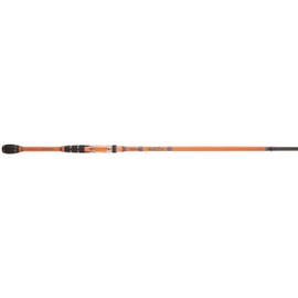 Berkley 7’ Shock Casting Rod, 1 Piece Composite Medium Heavy Power Fishing Rod for Freshwater or Saltwater Fishing, Shock Absorbing Tip, Orange