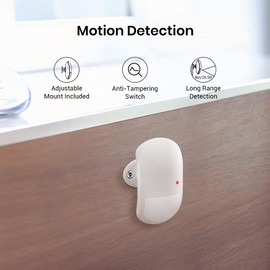 BroadLink Smart Motion Sensor, PIR for Home Automation, Works with IFTTT and Alexa Routines. Wireless Trigger Smart Home Devices and Scenes, Occupancy Lighting, S3 hub Included