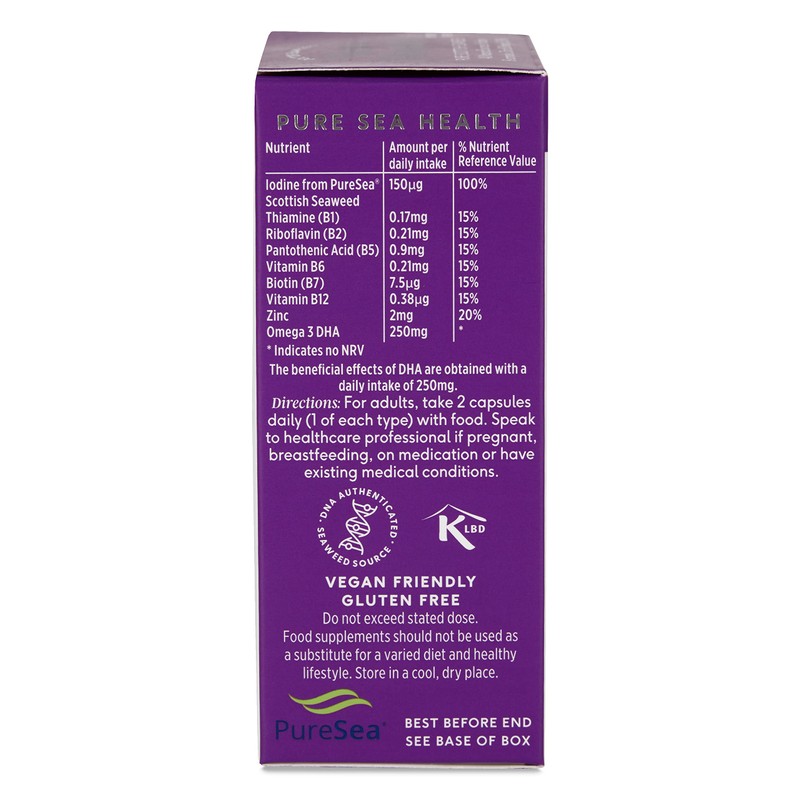 Doctor Seaweed | Focus+ Capsules | 1 Month Supply |