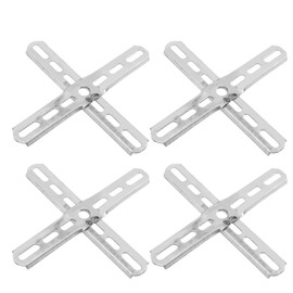LABRIMP 4 pcs Chandelier Ceiling Lamp Mount Iron Fixture Fittings Crossbar Wall Plate Parts Mounting Lights Pendant Light for Brackets Flush Fan Universal Cross and Mm Fit Bracket Lamps