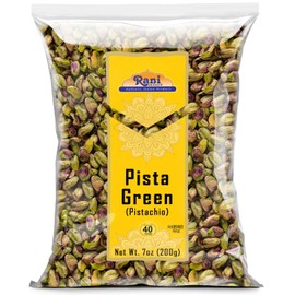 Rani Pista (Pistachio) Green 7oz (200g) ~ All Natural | Gluten Friendly | Vegan | NON-GMO | Kosher | No Salt or fillers | Indian Origin