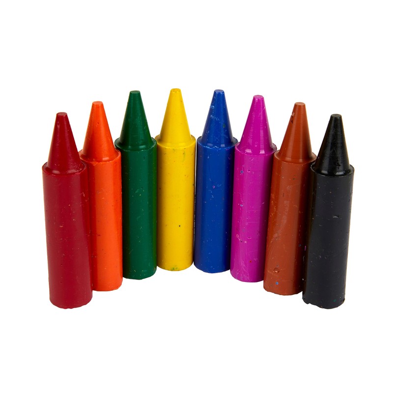 CRAYOLA MyFirst Jumbo Crayons - Assorted Colours (Pack of 8)