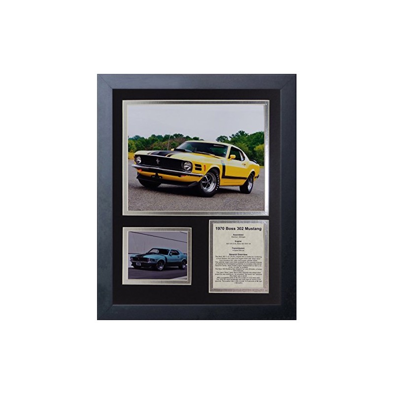 Legends Never Die 1970 Ford Mustang Boss 302 Framed Photo