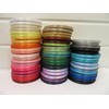2 metres x 7mm Satin Ribbon Navy Dark Blue Double