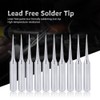10pcs Lead Free Solder Iron Tip Set Soldering Iron Tip
