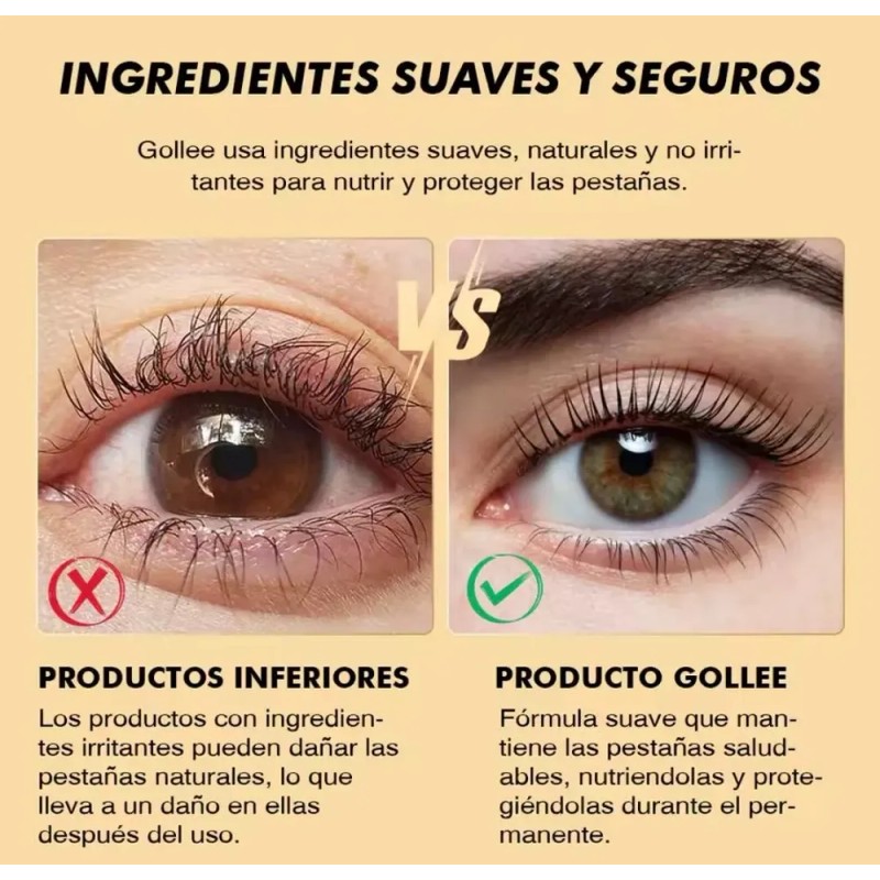 Kit Lashlifting Y Laminado Gollee Rapid Menor Tiempo De Pose