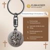 ELBKAISER - Christopher Car Keyring - Saint Christopher Car Pendant