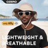 OZERO Sun Hat for Women Men: Wide Brim Packable Boonie
