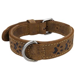 Greenburry Vintage 1609-25 Leather Dog Collar XS