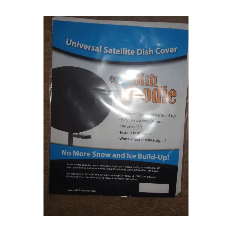 dish hoodie satellite dish cover - fits Dish network or