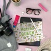 MAOFAED Matcha Gift Matcha Queen Cosmetics Bag for Women Matcha