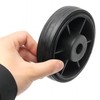 Othmro 2 Pieces Plastic Wheel 1.6 cm Inner Hole 11.5