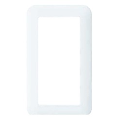Panasonic Cosmo Series Wide 21 Switch Plate (Single Use) (Round) WTC7101W (White)