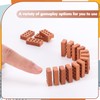150 Pcs Mini Bricks,Sim Bricks,Micro Bricks for Garden,8 Hole Brick,Building