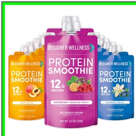 MODAIS Super Fruit Protein Smoothie Blend with 12g Low Carb Boost