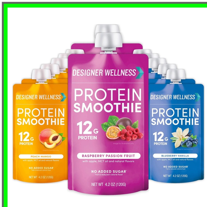 MODAIS Super Fruit Protein Smoothie Blend with 12g Low Carb