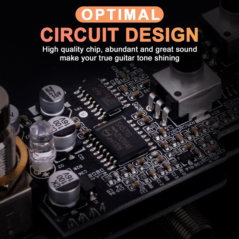 Fuzz Guitar Pedal, AKLOT Electric Effects Pedals Mini Single Type