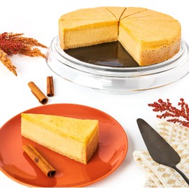 David’s Cookies Cheesecakes – Creamy, Classic Bakery Dessert Perfect for Any Occasion – Great Gift Idea for Women, Men, and Kids for Delivery – Pumpkin (10", 14 pcs)