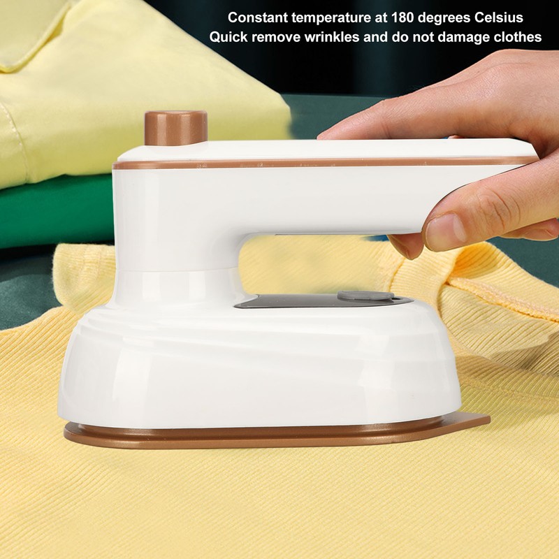 Mini Ironing Machine Rotatable Folding Handle Thermostat Portable Handheld Steam