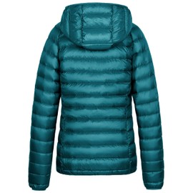 wantdo Women's Light Down Jackets Insulated Puffer Jacket (Teal Blue, XX-Large)