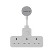 SEBLIP Power Socket Expansion, with 3 Sockets, Independent Switch, Power