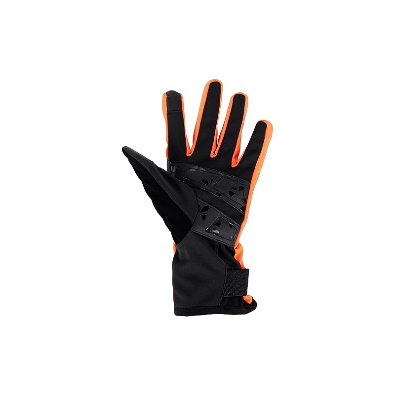 VAUDE Posta Warm Gloves, Neon Orange, 9