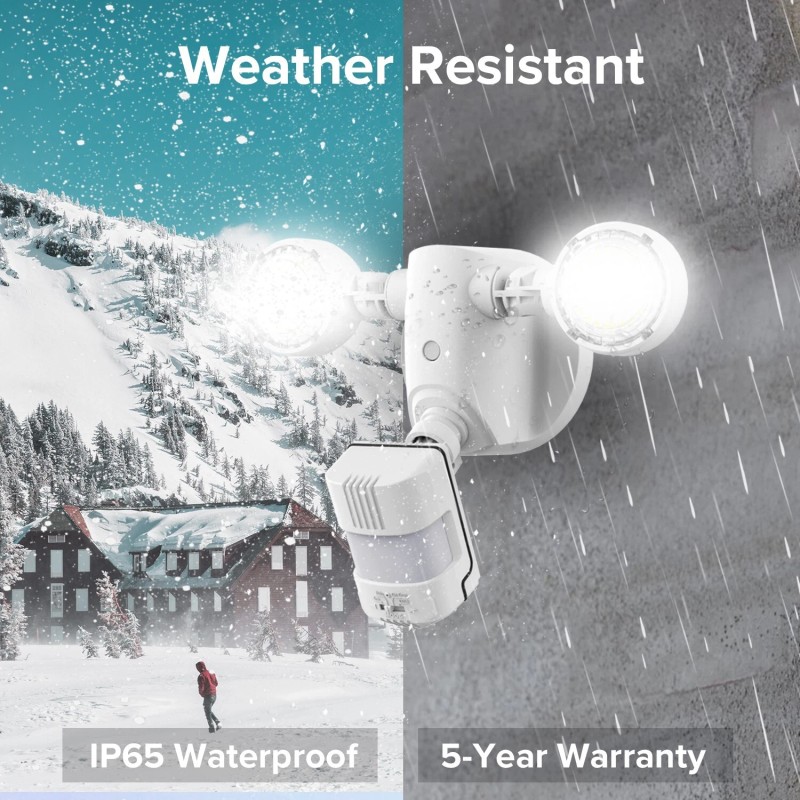 Sansi LED Motion Sensor Outdoor Security Light Outdoor Floodlight Wall