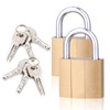 Padlocks with Keys, 38mm Small Padlock with Key Heavy Duty