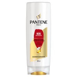 Pantene - Acondicionador Rizos Definidos, para Pelo Rizado, Uso Diario, con Aceite de Coco, 500 ml