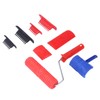 Rubber Wood Graining Tool Handheld Wood Texture Pattern Roller for