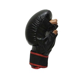 KWON Sv Handschuh Virtus für das Selbstverteidigungstraining, Echtleder M