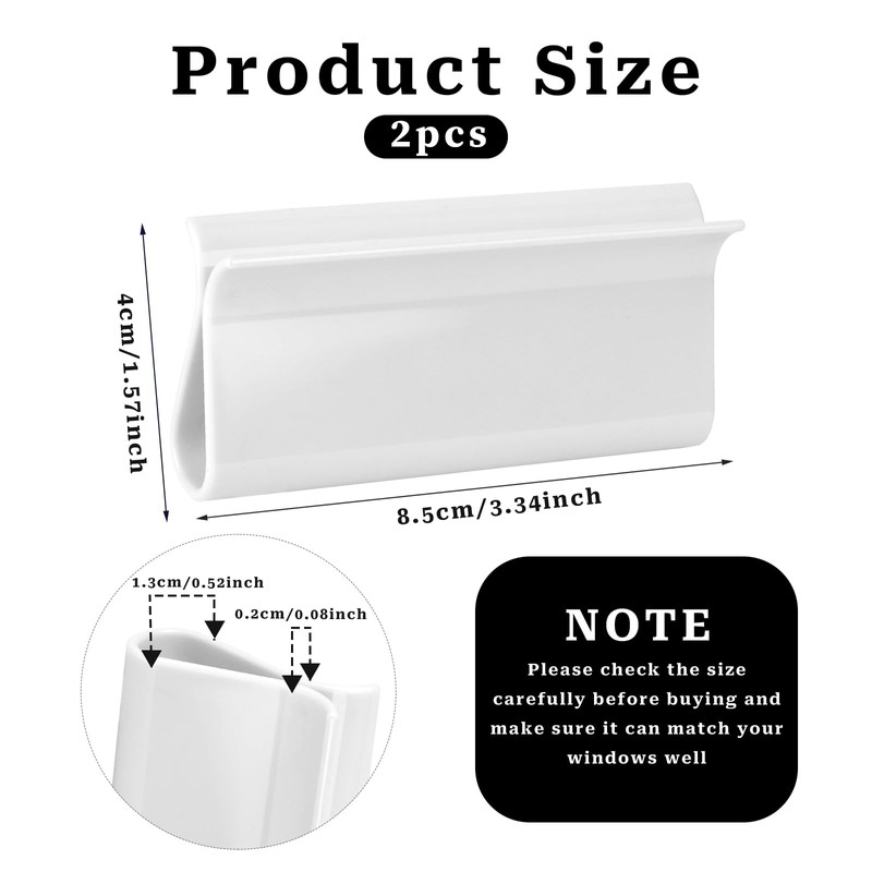 2 Pieces Shade Pulls for Roller Shades, Window Shade Pulls,